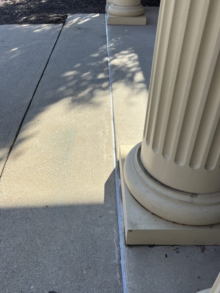 XCEL Concrete Leveling After of step